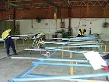 Trustek Steel Roofing - archival photograph