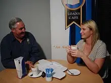 The Loans Café - archival photograph