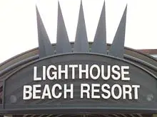 Lighthouse Beach Resort - archival photograph