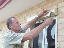 Aussie Outdoor Alfresco Cafe Blinds 'New Outdoor Window Blinds' - archival photograph