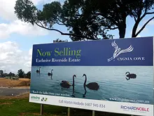 Cygnia Cove Estate 'By Richard Noble' - archival photograph