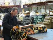 Dankz Furniture - Manufacture - - archival photograph