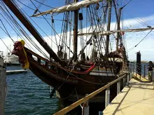 Duyfken 1606 Replica - Western Australia - archival photograph