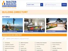 Master Builders 'New Website' - archival photograph