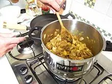 Cooking With Martin Gillespie - Retro Chef - archival photograph