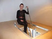 Attix Roof Access '$10,000 Storage Installation Competition' - archival photograph