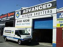Advanced Window Shutters - archival photograph