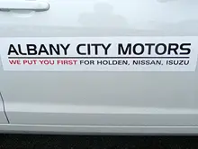 Albany City Motors - archival photograph