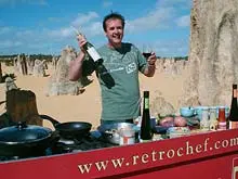 Cooking With Martin Gillespie - Retro Chef - archival photograph