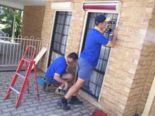 Advanced Window Shutters - archival photograph