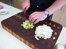 Cooking With Martin Gillespie - Retro Chef - archival photograph