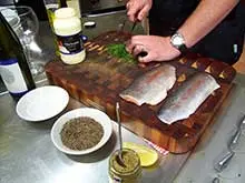 Cooking With Martin Gillespie - Retro Chef - archival photograph