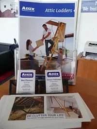 Attix Roof Access 'Innovations for your Roof' - archival photograph