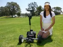 Win a QOD Golf Buggy Competition - archival photograph