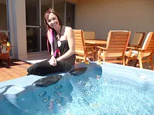 Poolwerx 'The Healthy Pool People - $69 Summer Starter Service' - archival photograph