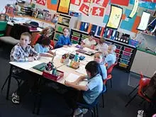 West Australian Education Expo "Attention all teachers/educators" - archival photograph