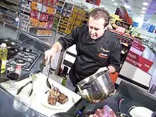 Action Supermarkets - Retro Chef - archival photograph