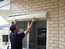 Advanced Window Shutters - archival photograph