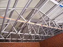 BlueScope / CMI Roof Trusses - archival photograph