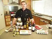 Cooking With Martin Gillespie - Retro Chef - archival photograph
