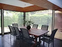 Aussie Outdoor Alfresco Cafe Blinds - archival photograph