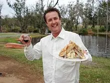 Cooking With Martin Gillespie - Retro Chef - archival photograph