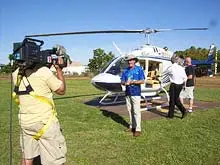 Broome Helicopter Services - archival photograph