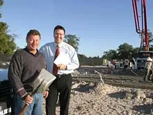 WA Country Builders - Telethon Home - archival photograph