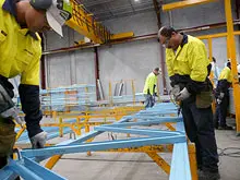 Master Truss 'By Roofmart' - archival photograph