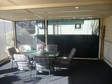 Aussie Outdoor Alfresco Cafe Blinds 'New - All Season Cafe Blinds' - archival photograph