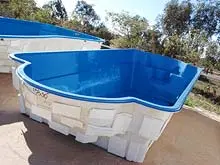 Barrier Reef Pools - archival photograph