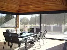 Aussie Outdoor Alfresco Cafe Blinds - archival photograph