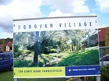 Donovan Village 'Southern Cross Care' - archival photograph