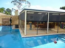 Aussie Outdoor Alfresco Cafe Blinds - archival photograph