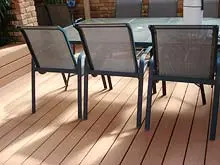Correct Deck 'See it at all Stratco Home Improvement Stores' - archival photograph