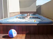 Poolwerx 'The Healthy Pool People - $69 Summer Starter Service' - archival photograph