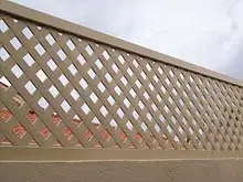 Eco Screen Plastic Lattice - archival photograph