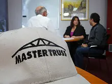 Master Truss 'By Roofmart' - archival photograph