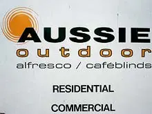 Aussie Outdoor Alfresco Café & Patio Blinds - archival photograph