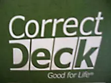 Correct Deck 'See it at all Stratco Home Improvement Stores' - archival photograph