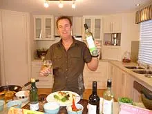 Cooking With Martin Gillespie - Retro Chef - archival photograph