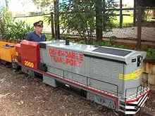 Bluescope Castledare Miniture Railway Project - archival photograph
