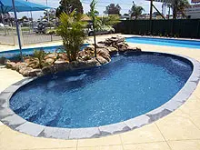 Sapphire Pools - archival photograph