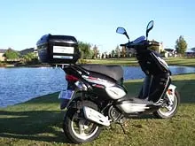 Zoom - Win a Scooter - archival photograph