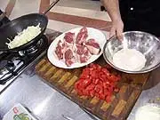 Cooking With Martin Gillespie - Retro Chef - archival photograph
