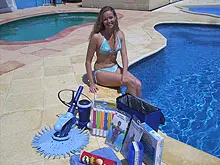 Sapphire Pools - archival photograph