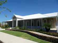 TR Homes 'Made using BlueScope Steel' - archival photograph
