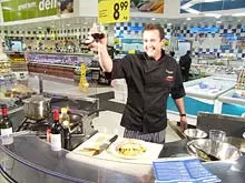 Action Supermarkets - Retro Chef - archival photograph