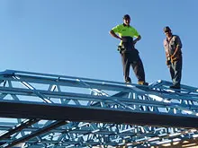 Master Truss 'By Roofmart' - archival photograph