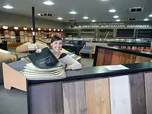 Trevor's Carpets - archival photograph